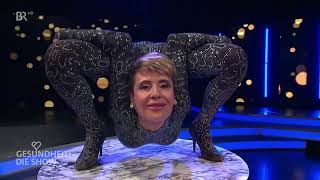 2017 GesundheitsShow BR  Contortionist Magdalena Stoilova  Kontorsion  Schlangenfrau  contortion [upl. by Nuawad]