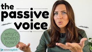 How to use the Passive Voice 😅 English Grammar Lesson [upl. by Bouldon]