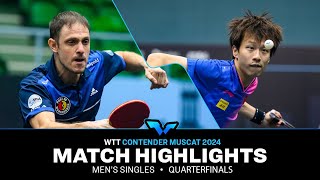 Ovidiu Ionescu vs Lin Gaoyuan  MS QF  WTT Contender Muscat 2024 [upl. by Mycah]