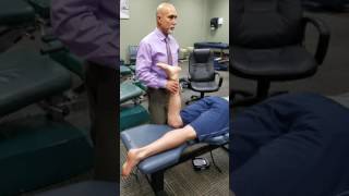 Lower Extremity Popliteus Palpation and Muscle Testing [upl. by Teddie529]