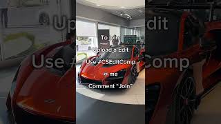 Join CSEditComp carspot luxurycar cartok pagani supercar money sportscar rich automobile [upl. by Lucien419]