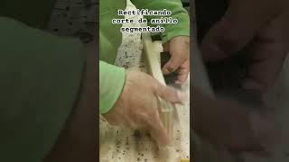 Rectificando corte arbricolajewoodwork woodworks kitchentools diy woodscrafttips woodturning [upl. by Kemp]