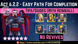 MCOC Act 622  Easy Path for Completion  TipsGuide  No Revives  Story quest [upl. by Devol]