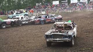 Parkside Demolition Derby 2024 All4HimRacingVideos spanishfork17 235FireFly [upl. by Schweiker]