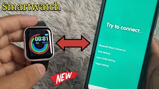 How To Connect Any Smartwatch To Phone Less Than 2 Minutes  Fitpro Smart Bracelet [upl. by Yecats260]