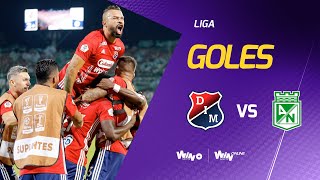 Medellín vs Nacional 43 Liga BetPlay Dimayor 2022II  Fecha 10 [upl. by Aisirtap]