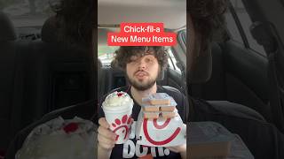 Chickfila New Menu Items chickfila foodreview shorts [upl. by Delsman]