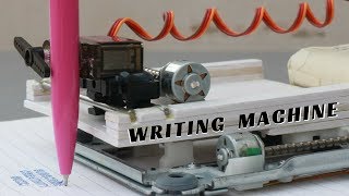 How To Make Homework Writing Machine at Home [upl. by Lynnett]