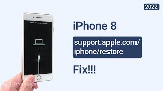 How to Fix supportapplecomiphonerestore on iPhone 8 2023 [upl. by Daffie]