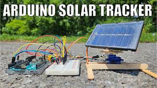 Arduino Solar Tracker  Science Project [upl. by Otxis]