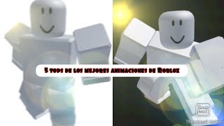 5 top de la mejores paquetes de animaciones en roblox [upl. by Nidroj380]