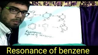 Resonating structures of benzene ring [upl. by Latreece]