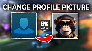 CHANGE YOUR PROFILE PICTURE in Rocket League Epic Games  Updated [upl. by Nwavahs]