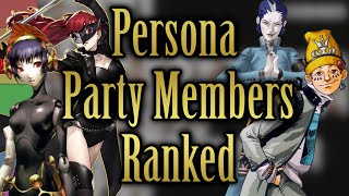 The Persona Party Members Tier List [upl. by Trevorr985]