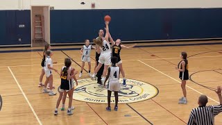 Fugett vs Lionville 7th Girls Basketball 121622 [upl. by Mendez]