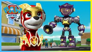 Mighty Pups defeat Super Purple Villains with the Mighty Twins  PAW Patrol  Cartoons for Kid [upl. by Stinson]