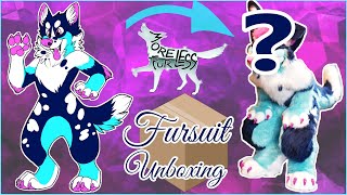 Trexxon by More Fur Less Fursuit Unboxing [upl. by Nyrret]