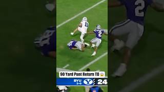 90Yard Punt Return 💨 Parker Kingston Takes It To The House vs Kansas State [upl. by Taryn22]