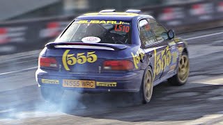 The Iconic Subaru Impreza GC8 555 Group A feat DIRTY Flat4 Boxer Rumble amp AntiLag [upl. by Esteban]