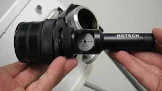 HOTECH SCA Crosshair Laser Collimator [upl. by Cox]