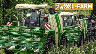 LS17 XXLFarm Krone Big X 1100 HäckslerKONVOI  LS17 Süd Thüringen 37 [upl. by Lahpos]