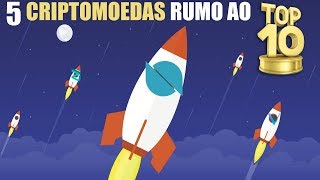 5 CRIPTOMOEDAS que ChegaraÌƒo ao TOP 10 [upl. by Namaan]