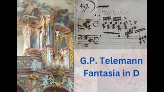 Georg Philipp Telemann  Fantasia in D [upl. by Revell589]