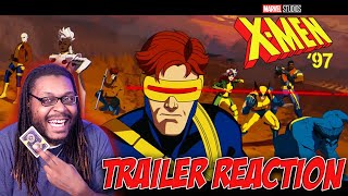 Marvel Animations XMen 97 Official Trailer Reaction [upl. by Aicele]