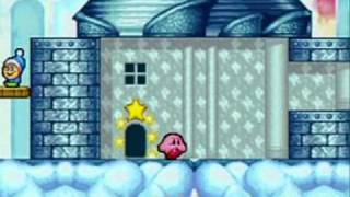 Kirby Nightmare In Dreamland 100 Walkthrough Part 4 Mr Shine is the Moon [upl. by Sucramaj]