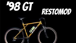 1998 GT MTB  Restomod [upl. by Lladnew]