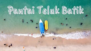 Teluk Batik Beach Perak Malaysia  Drone footages Full HD [upl. by Colby62]