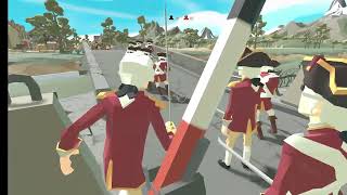 redcoats vs PIRATES in warbox sandbox [upl. by Hayn]