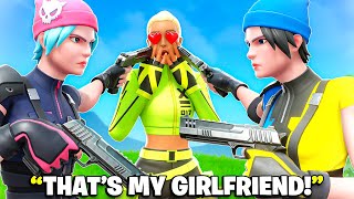 WE CAUGHT OUR GIRLFRIEND CHEATING fortnite [upl. by Rotow]