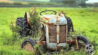 The Abandoned Farm Tractors 2016 Creepy Old Rusty Tractors [upl. by Eloken]