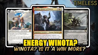 Winota Deck That Doesnt Need Winota To Win  Timeless BO3 Ranked  MTG Arena [upl. by Yerdua]