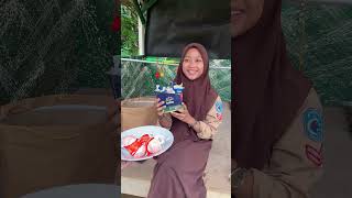 sosis kanzler vs kinder joy  babang dan adzra [upl. by Nosahc]