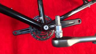 HOW TO REMOVE A TRUVATIV FIREX GXP BICYCLE BIKE CRANK SELF EXTRACTING [upl. by Rundgren618]