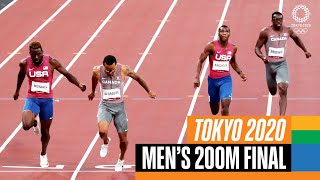 Mens 200m final 🏃‍♂️  Tokyo Replays [upl. by Ridglee]