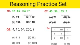 Reasoning Practice Set  Reasoning Analogy  Resoning Questions  Analogy Previous year question [upl. by Kemme146]