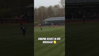 Rabona Assist 😮‍💨🔥 Wie kann das bitte Abseits sein 🤦‍♂️ kreisliga fussball soccer rabona [upl. by Ahmar]