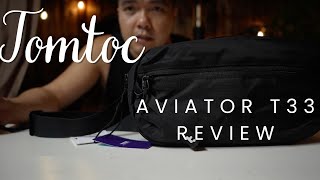 Discover the Tomtoc 35L T33 Aviator My Honest Review [upl. by Lotsyrc]