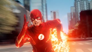 The Flash Powers and Fight Scenes  The Flash Season 7 [upl. by Ocsicnarf]