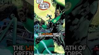 THE WILLPOWER OATH OF GREEN LANTERN CORPS  greenlantern shorts [upl. by Aimac]