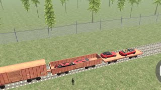 AAJ HAMNE TRAIN 🚂 SE LOTI HAI NEXT LEVEL LUXURY CAR indianbikedriving3d [upl. by Einamrej553]