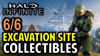 Excavation Site All Collectibles Audio Logs Spartan Core amp Mjolnir Armor Location  Halo Infinite [upl. by Christin803]