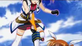 Nanoha vs Tia et Subaru [upl. by Zebe]