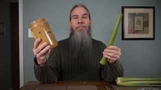 Celery amp Peanut Butter ASMR [upl. by Crescantia]