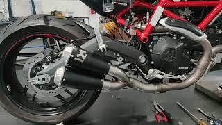 Ducati Monster 659 Lams stage 3 [upl. by Bradski]