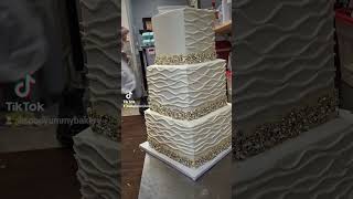 square wedding cake [upl. by Eltsyrc354]