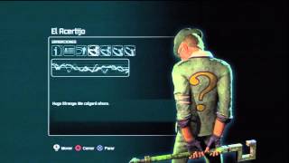 BATMAN ARKHAM CITY BIOGRAFIAS DE PERSONAJES PARTE 4 [upl. by Genesia499]